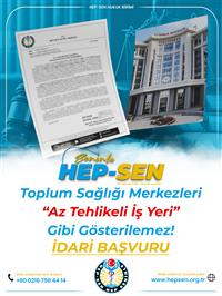 Toplum Sağlığı Merkezleri Tehlikeli İşyeri Sınıfına Alınmalı